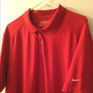 Nike Dri-Fit golf shirt. Polo shirt.